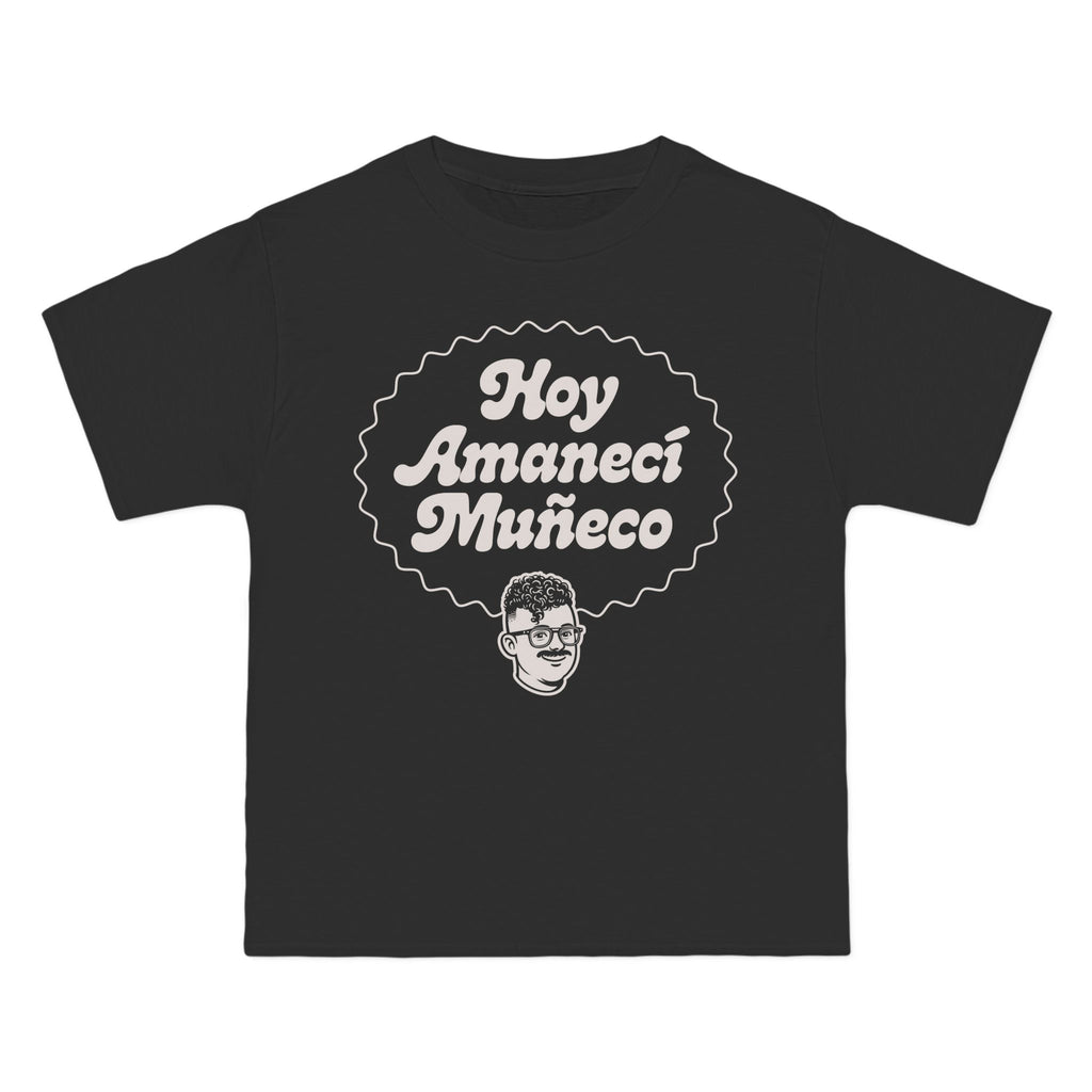 Hoy Amanecí Muñeco T-Shirt — Funny Spanish Phrase Graphic Tee