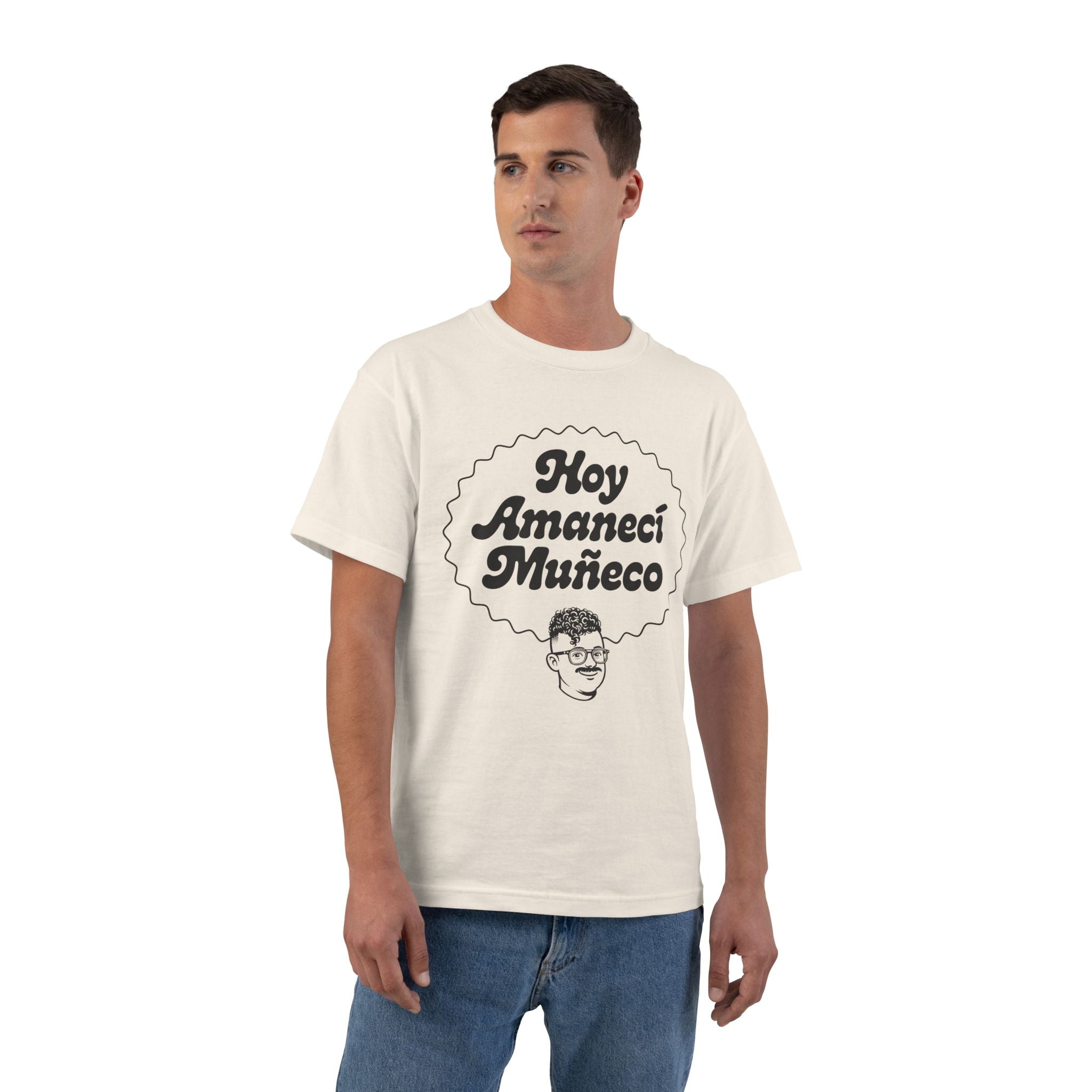 Hoy Amanecí Muñeco T-Shirt — Spanish Phrase Graphic Tee