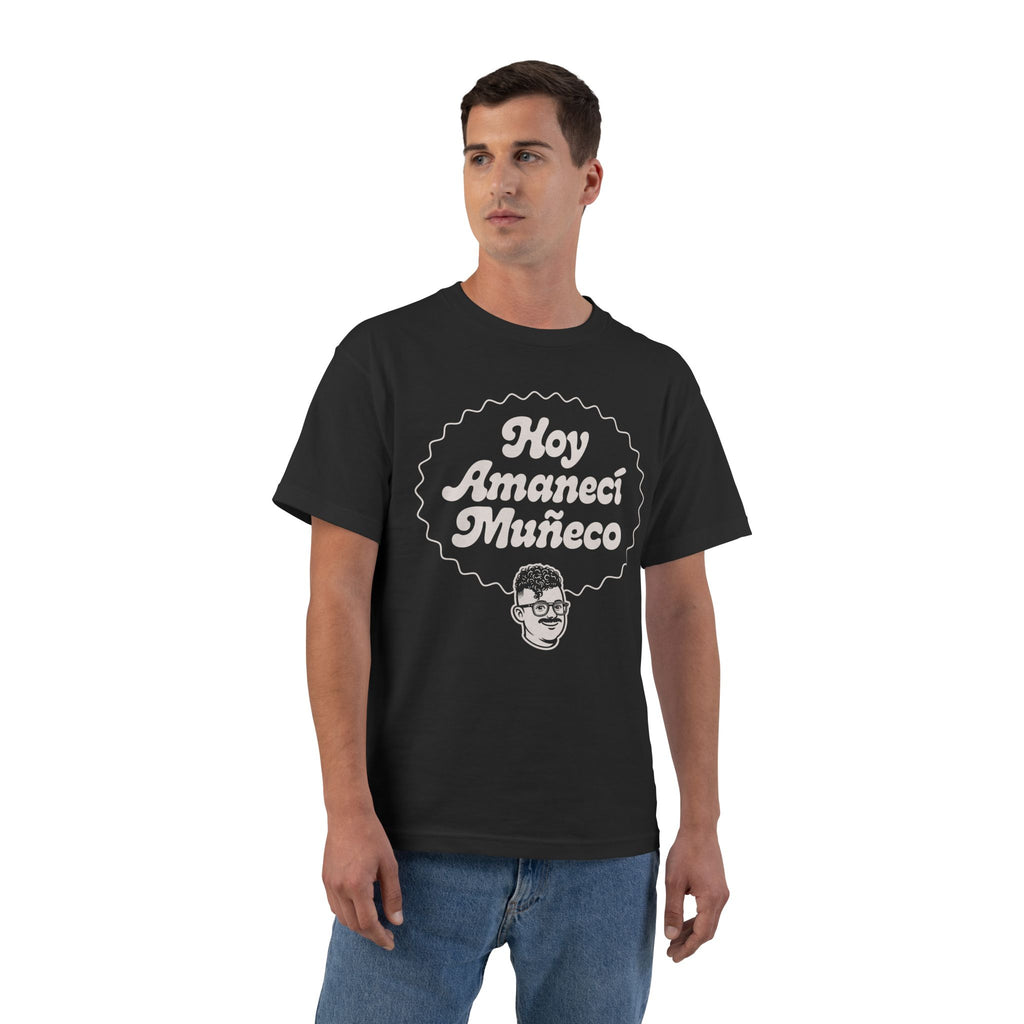Hoy Amanecí Muñeco T-Shirt — Funny Spanish Phrase Graphic Tee