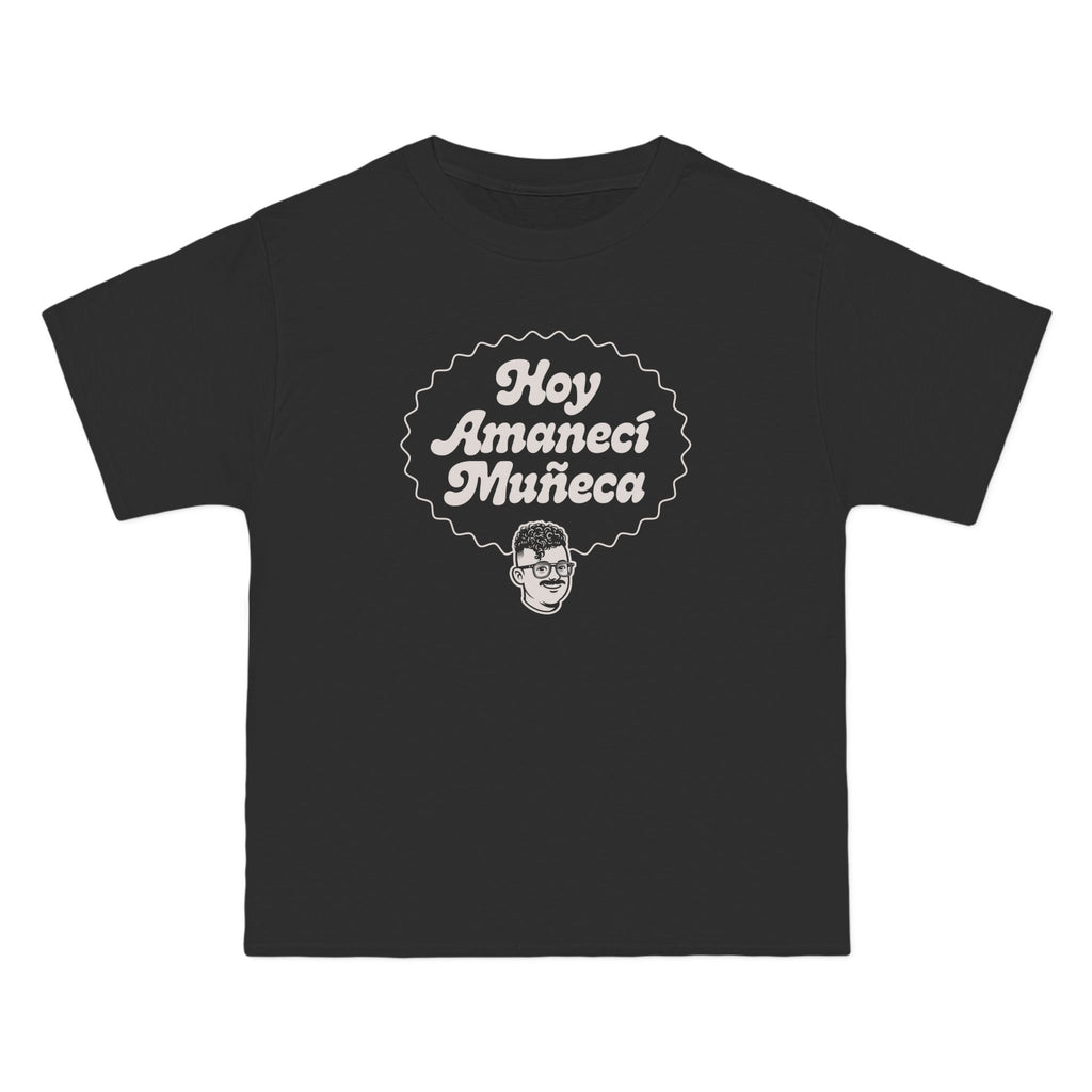 Hoy Amanecí Muñeco T-Shirt — Funny Spanish Phrase Graphic Tee