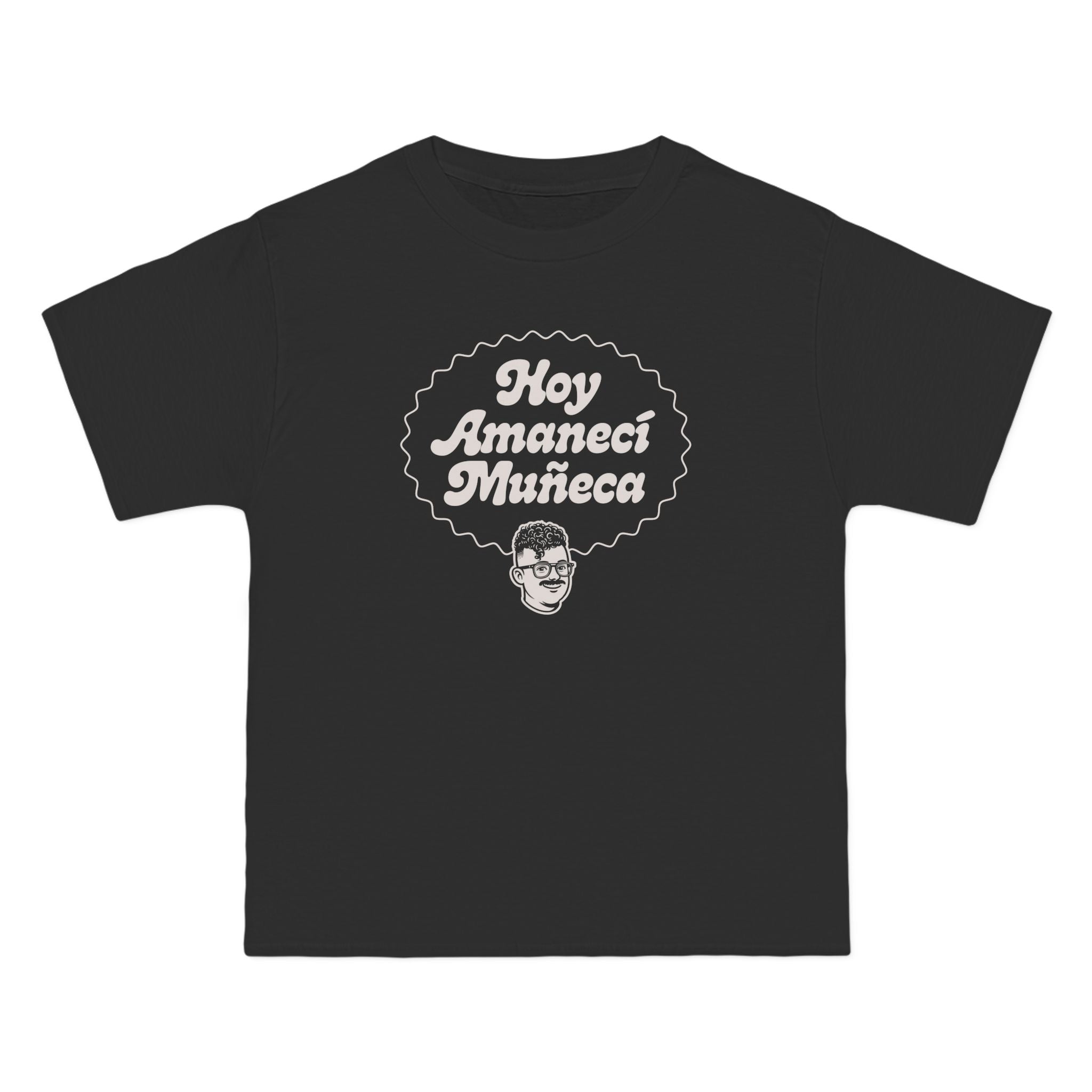 Hoy Amanecí Muñeco T-Shirt — Funny Spanish Phrase Graphic Tee